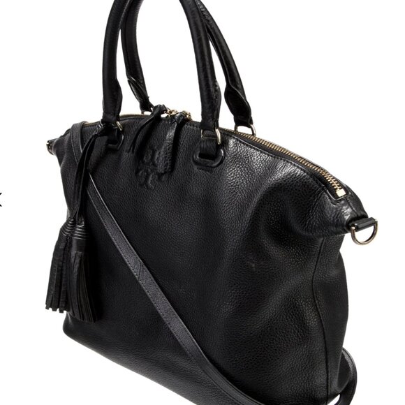 Tory Burch McGraw slouchy leather satchel - Picture 15 of 16